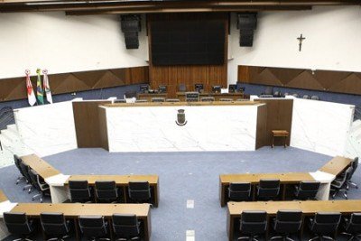 O Plen&aacute;rio da C&acirc;mara Municipal, local onde os vereadores debatem e votam projetos que impactam a vida dos cidad&atilde;os -  (crédito: CMBH/ Divulga&ccedil;&atilde;o Oficial)