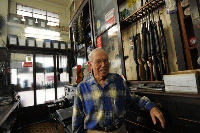 Edmar em 2013, no interior da Casa Salles, no Hipercentro de BH
       -  (crédito:  Cristina Horta/EM/D.A.Press)