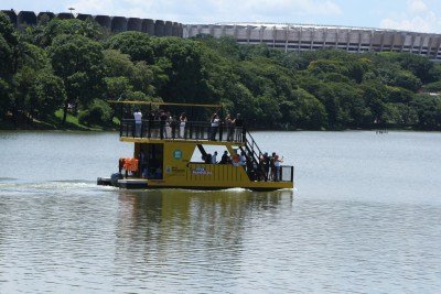 Lagoa da Pampulha amplia navegação por três meses após aprovação do público       -  (crédito: Edesio Ferreira/EM/D.A Press)
