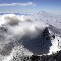 De paisagem inóspita à poeira de ouro: Duna do Monte Erebus mistura extremos naturais raros -  Josh Landis/Wikimédia Commons