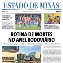 CONFIRA A CAPA DO ESTADO DE MINAS DO DIA 16/04/2026 - CAPA DO ESTADO DE MINAS