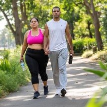 Quer perder peso? Boas dicas para alcançar seu objetivo - Imagem gerada por i.a 