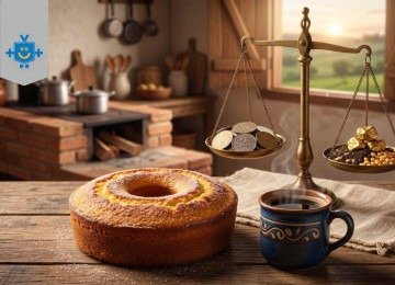 Renda fixa funciona, é igual botar a mão na massa e fazer um bolo de fubá delicioso – e passar um bom cafezinho, por favor – e alegrar toda a família.  -  (crédito: Reprodução Educando seu Bolso)