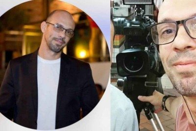 Profissional da Band Minas, o gaúcho Rodrigo Lapa conciliava o jornalismo com a arte de levar alegria a crianças e colegas -  (crédito: Reprodução/Redes Sociais)