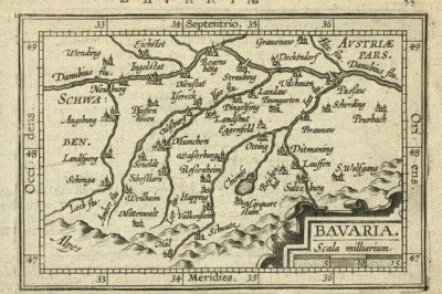 Localizada no sul da Alemanha, a Baviera é uma das regiões mais importantes da Europa. Com forte herança cultural e econômica, mantém conexões próximas com Áustria e Suíça, formando um eixo influente no continente.
 -  (crédito: Domínio Público)