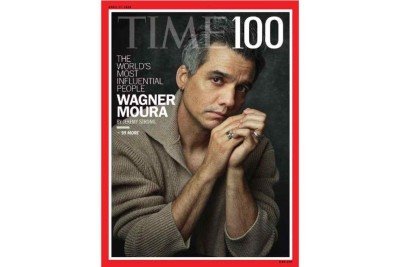 Wagner Moura em capa da revista Time como uma das pessoas mais influentes do mundo em 2026 -  (crédito: Time / reprodução)
