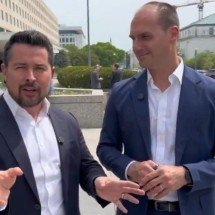 Com Eduardo, Paulo Figueiredo admite que tarifa dos EUA beneficia Lula - Reprodução/X