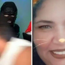Criminosos erram casa e assaltam tiktoker durante live - Redes sociais