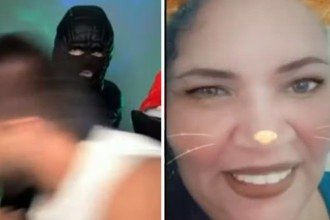 Bruno Rodrigues foi abordado por criminosos enquanto fazia uma transmissão ao vivo no TikTok com outros perfis -  (crédito: Redes sociais)