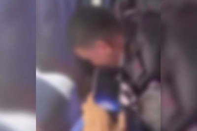  A ocorrência foi registrada como lesão corporal e envolve dois alunos do Colégio Tiradentes -  (crédito: Reprodução/rede social)