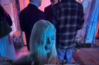 Anya Taylor-Joy, que faz aniversário no dia 16 de abril, comemorou antecipadamente seus 30 anos. A atriz apareceu em fotos e vídeos divulgados na internet durante uma festa de aniversário com amigos em Los Angeles, no dia 9 de abril. Ela também compareceu, nos dias 10 e 11 de abril, ao Coachella, um dos maiores e mais famosos festivais de música do mundo, onde assistiu aos shows. Ao lado de amigos, como a cantora Rosé, ela pareceu se divertir no evento. Além disso, marcou presença na after party -  (crédito: Reprodução X)