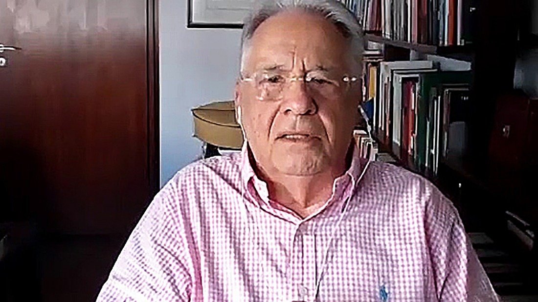 Ex-presidente Fernando Henrique Cardoso teve a interdi&ccedil;&atilde;o judicial solicitada pelos filhos -  (crédito: AFP)