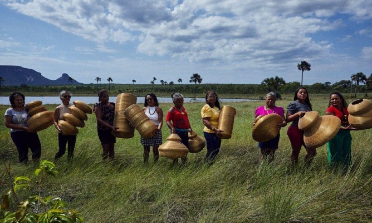 A Associa&ccedil;&atilde;o de Artes&atilde;os de Mateiros (TO) respeitam o ciclo do capim-dourado garante a conserva&ccedil;&atilde;o do ecossistema e fortalece a economia quilombola