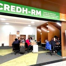 Voo com 144 imigrantes haitianos pousa no Aeroporto de BH nesta sexta (17) - Thais Senra/OIM/Divulgação