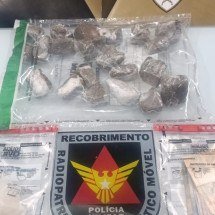 O que a cadela Perla descobriu no muro de cemitério durante cerco em MG - Reprodução/PMMG