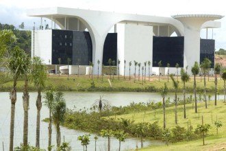 Cidade Administrativa, sede do governo mineiro -  (crédito: Euler Junior/EM/D.A Press)