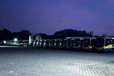 Transporte coletivo de Divinópolis começou esta sexta-feira (17/4) em greve -  (crédito: Amanda Quintiliano/Divulgação)