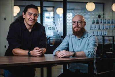 Lucas Santiago e Gabriel Barros, cofundadores da MYME -  (crédito: Andre Lessa )