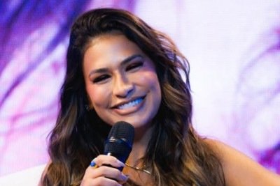 Simone Mendes e Ana Castela se encontraram na grava&ccedil;&atilde;o do novo DVD de Paula Fernandes -  (crédito: Reprodu&ccedil;&atilde;o/Redes sociais)