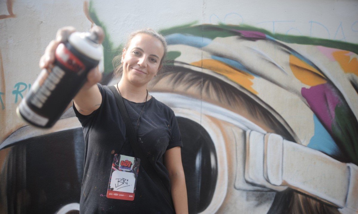 A Escola Estadual Governador Milton Campos &eacute; palco da primeira edi&ccedil;&atilde;o do Festival Internacional de Arte Urbana - UAI Graffiti