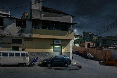 estrada do cercadinho onde um tiroteio deixou um homem morto e uma mulher ferida com disparo no braço -  (crédito: Reprodução/Google StreetView)