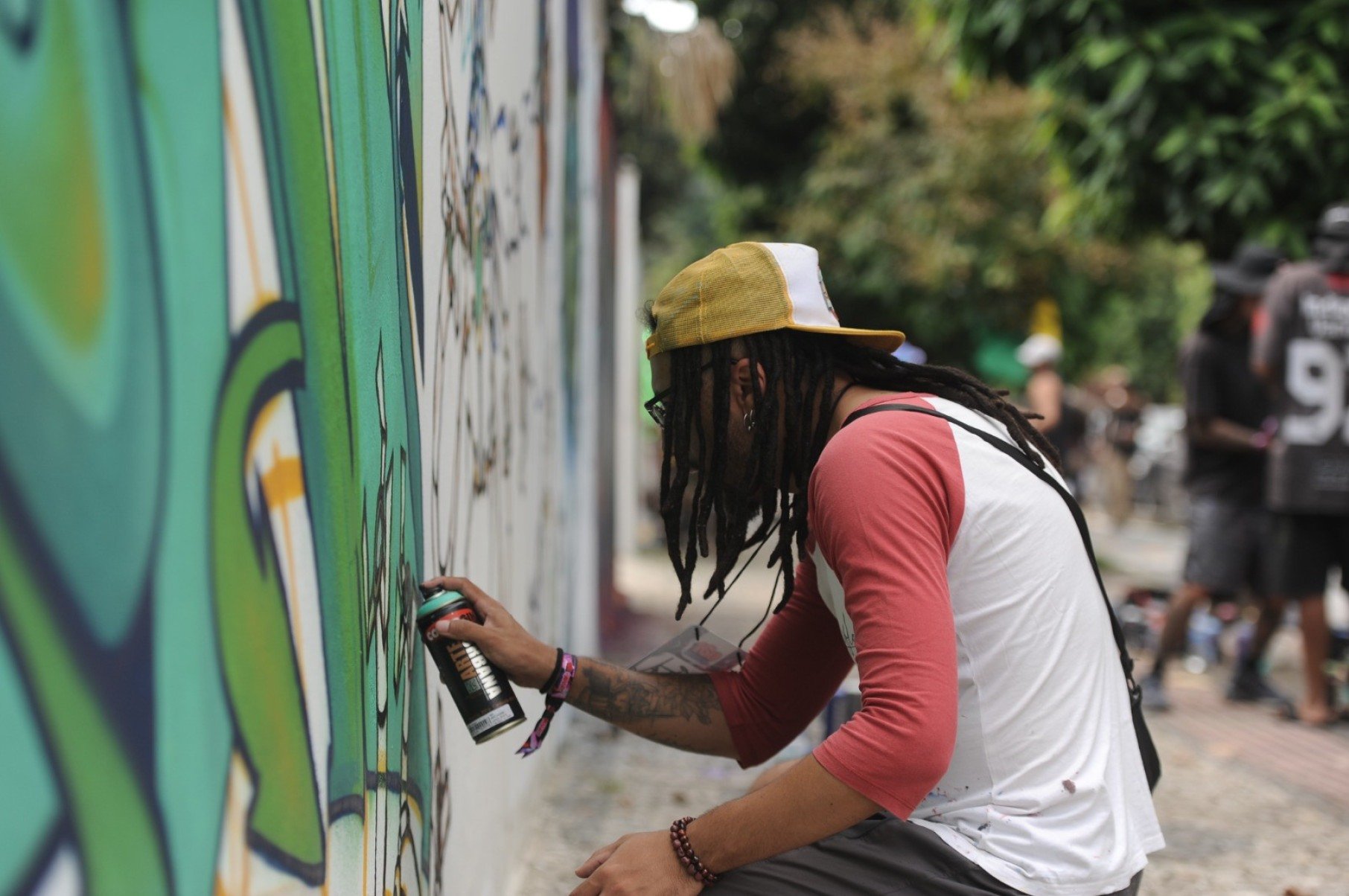 A Escola Estadual Governador Milton Campos &eacute; palco da primeira edi&ccedil;&atilde;o do Festival Internacional de Arte Urbana - UAI Graffiti