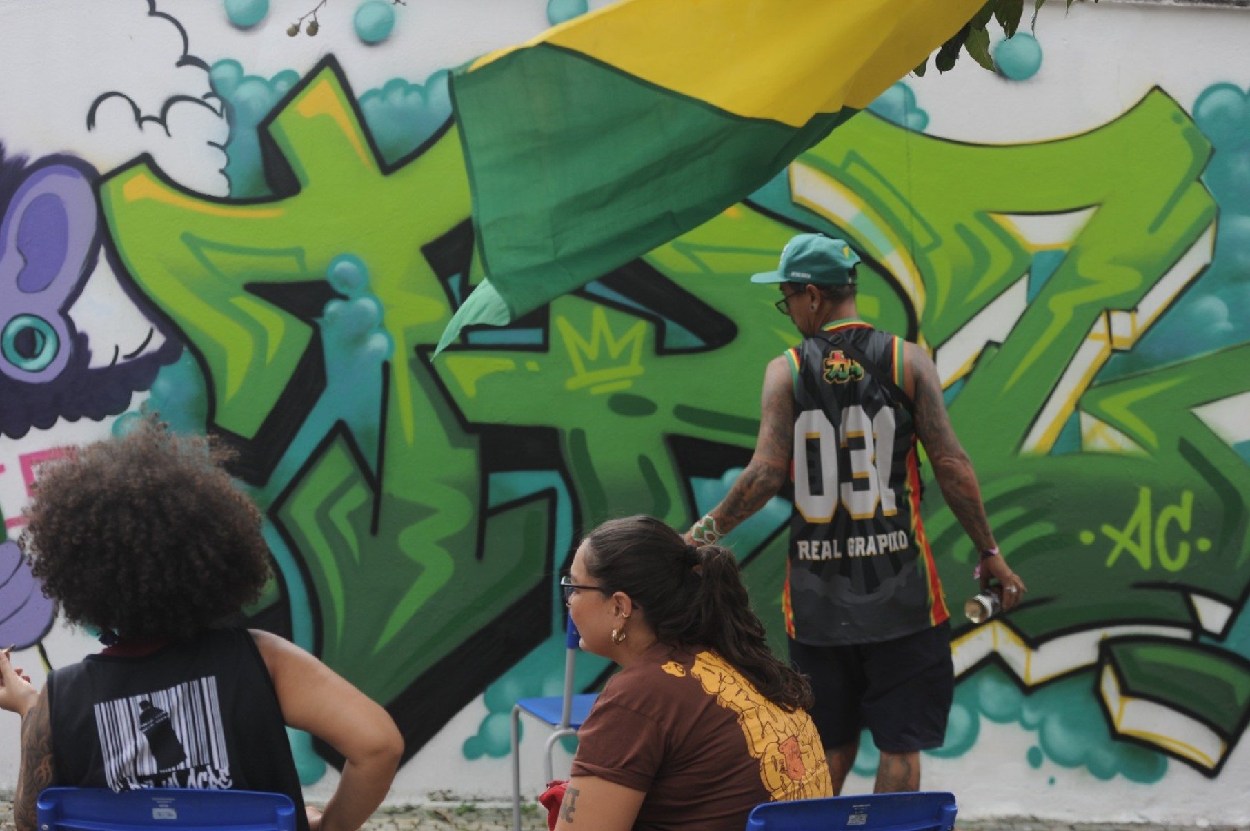 A cena do grafite tem ganhado for&ccedil;a, em especial com o Dia do Grafite e a Semana Municipal do Hip Hop