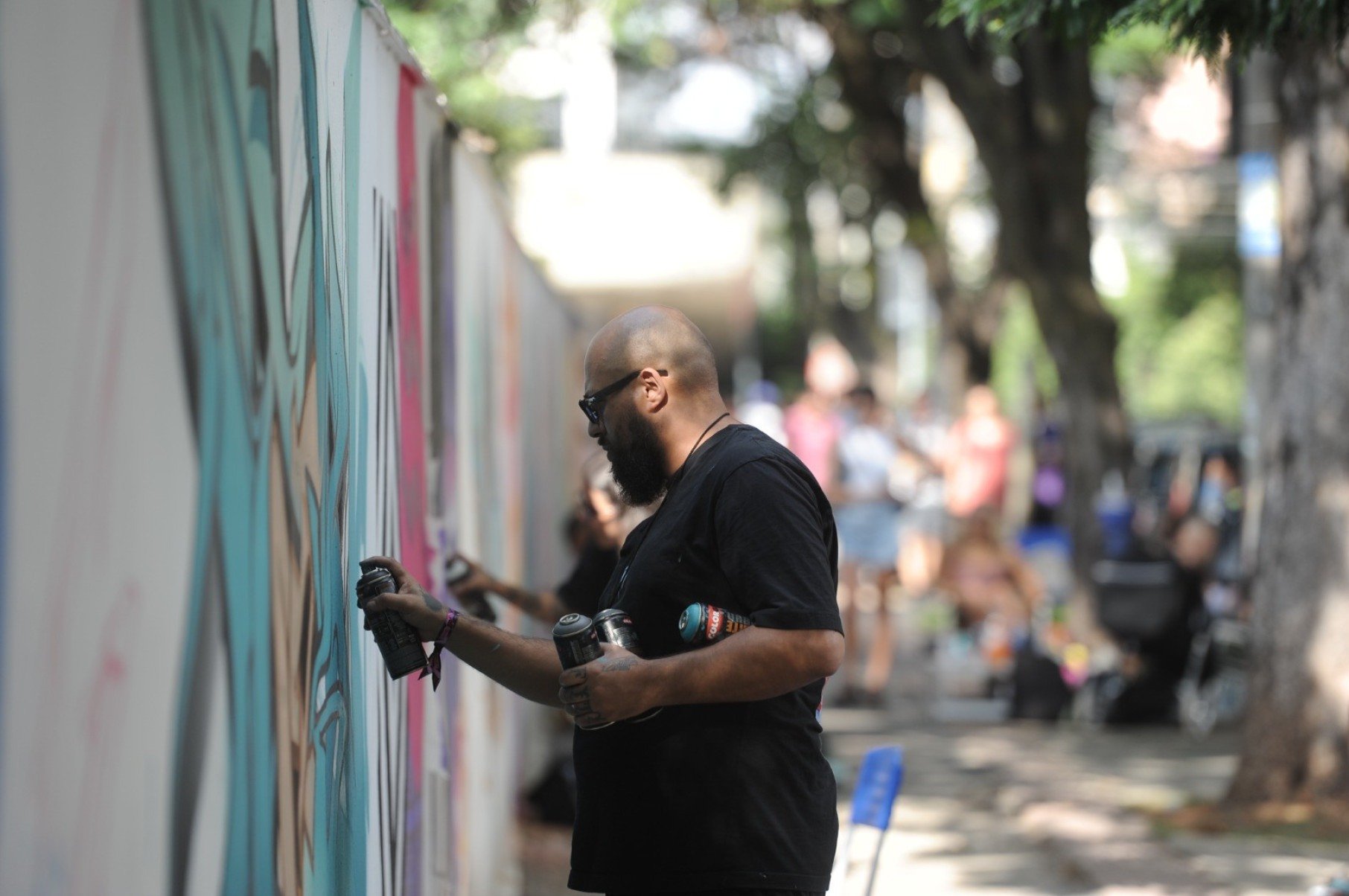 Amanh&atilde; (19/4), a programa&ccedil;&atilde;o segue para o fim com a finaliza&ccedil;&atilde;o do mural e o encerramento da Batalha Clandestina