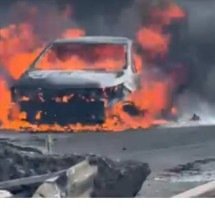 Explosão de carreta com combustível mata duas pessoas na via Dutra - Reprodução/Redes sociais