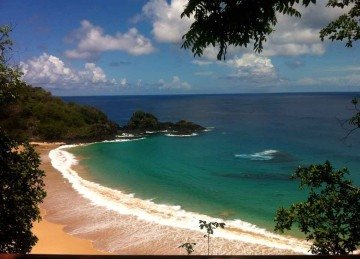 Litoral de Fernando de Noronha, em mar aberto para o Oceano Atlântico -  (crédito: Carlos Marcelo/EM/D.A Press – 21/4/14)