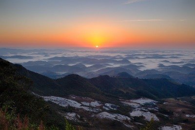 Vasto refúgio de 6 mil hectares de Mata Atlântica em regeneração, margeando o famoso Parque Estadual do Ibitipoca -  (crédito: Ibiti Projeto)
