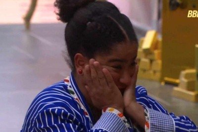 "&Eacute; s&oacute; falar meu nome": Milena surpreende ao pedir discurso no Pared&atilde;o final do BBB 26 -  (crédito: Tupi)