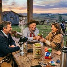 Chimarrão: mais que uma bebida, um ritual que expressa identidade e atravessa gerações -  Imagem gerada por Inteligência Artificial