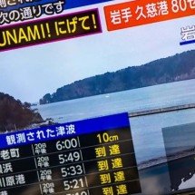 Japão emite alerta de tsunami após terremoto de 7,4 graus - PHILIP FONG/AFP