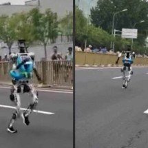 Robô quebra recorde humano em meia maratona e choca a internet; veja vídeo - Tupi