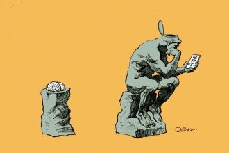 Charge do Estado de Minas