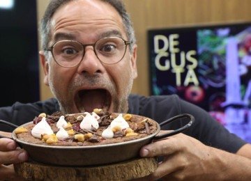 André de Melo, chef e sócio do Bravo Catering -  (crédito: crédito: Marcos Vieira/EM/D.A Press)