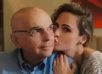 Gerard Renault disse sentir saudade da filha, Ana Paula, em vídeo enviado a ela -  (crédito: Instagram / reprodução)