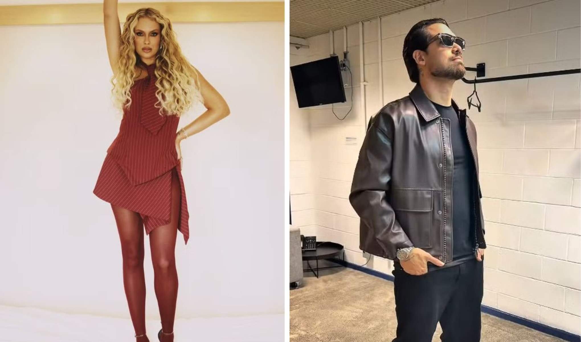 Sarah Andrade e Brígido