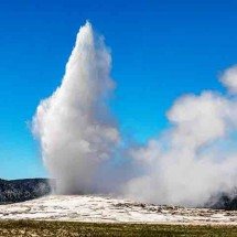 Old Faithful: o famoso gêiser de Yellowstone que inspirou o Parque do Zé Colmeia - Dietmar Rabich/Wikimédia Commons