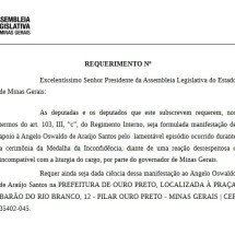 Deputados do PT e PV sobre Simões em Ouro Preto: 'Reação desrespeitosa' - Reprodu&ccedil;&atilde;o