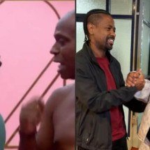 Boneco e Edilson se abraçam: 'O que aconteceu lá dentro, fica lá dentro' - Tupi