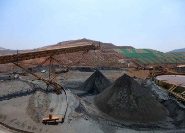 Unidade de produção da J. Mendes que produz minério de ferro de alta qualidade

 -  (crédito: Acervo/J Mendes)