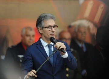 Romeu Zema (Novo), ex-governador de Minas -  (crédito: ALEXANDRE GUZANSHE/EM/DAPRES)