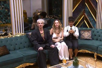 Juliano Floss, Ana Paula Renault e Milena -  (crédito: TV Globo)