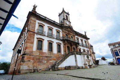 Ocupando o prédio onde funcionou a Casa de Câmara e a Cadeia de Vila Rica, como se chamava Ouro Preto, o Museu da Inconfidência está localizado no Centro da cidade histórica -  (crédito: GLADYSTON RODRIGUES/EM/D.A.Press. Brasil – 6/3/2017)