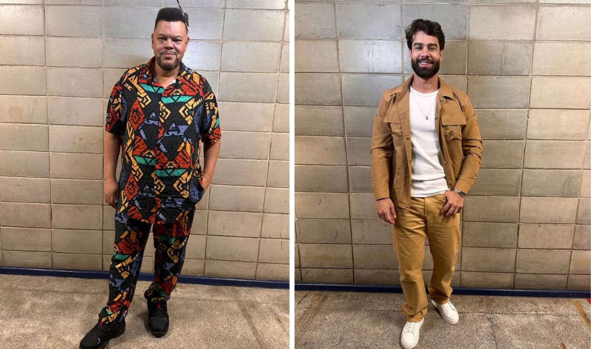 Babu Santana e Paulo Augusto