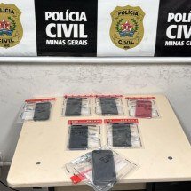 Esquema de furtos de celulares em grandes eventos é alvo de operação - Divulgação/PCMG