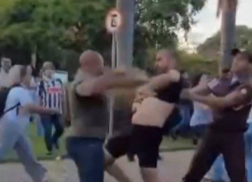 Douglas Garcia trocou socos com estudantes na UFMG -  (crédito: Reprodução/Redes sociais)