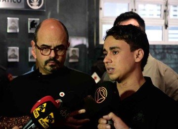 Nikolas, que já atuava nos bastidores do PL em defesa da pré-candidatura de Simões, colocou nesta quarta-feira (22) o rosto para aproximar o governador das forças de segurança -  (crédito: LEANDRO COURI/EM/D.A.PRESS)